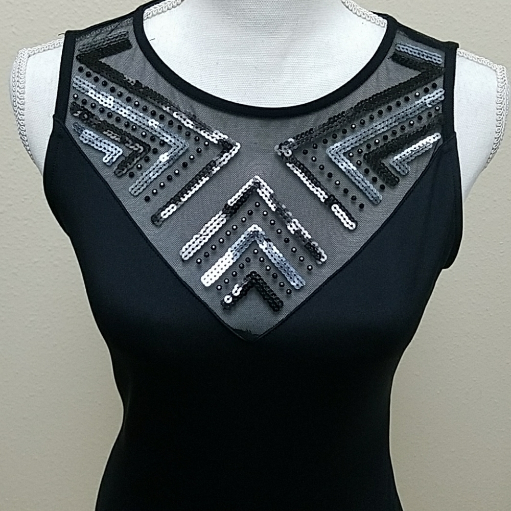 FOREVER 21 BLACK EVENING DRESS